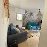 La Beau'm Les Pins Centre 200m De La Terrasse Et Jardin * Жуан-ле-Пен